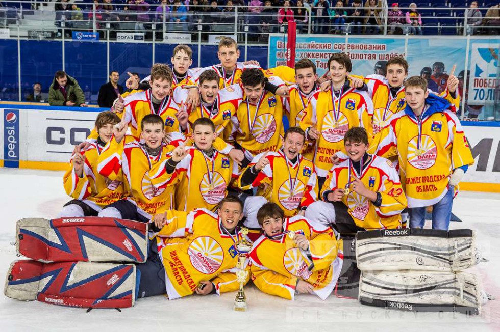 Нижегородский «Олимп» стал победителем Всероссийских соревнований юных хоккеистов «Золотая шайба»