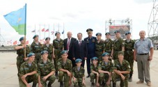Михаил Бабич принял участие в военно-патриотической акции, посвящённой Дню памяти и скорби