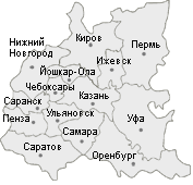 Карта ПФО