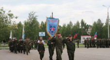 Первая смена оборонно-спортивного лагеря «Гвардеец» торжественно открыта в Нижегородской области и в Пензе
