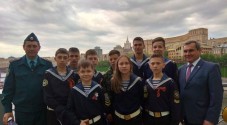 Воспитанники кадетских корпусов ПФО посетили репетицию Парада Победы в Москве
