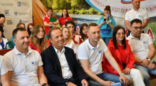 Полномочный представитель Президента РФ в ПФО Игорь Комаров принял участие в торжественной церемонии закрытия десятого, юбилейного Спортивно-туристского лагеря «Туриада-2023»